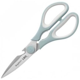 Foarfeca de bucatarie Spirit & Slate, 21cm, Otel, ABS, Cauciuc, Argintiu/Albastru