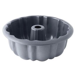 Forma de copt, 23cm, 3L, Otel carbon, Gri