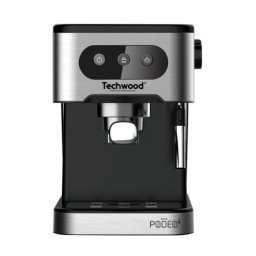Espressor Techwood TCA-156EXN, 20 bari, 1.5 litri, cafea macinata sau capsule Nespresso