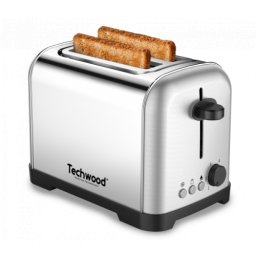 Prajitor de paine Techwood TGPI-2018, inox, 700W