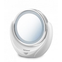 Oglinda cosmetica iluminata Techwood TML-2674, fata dubla 5x si 1x