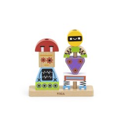 Cuburi de stivuit - roboti, viga