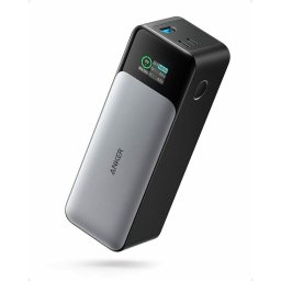 Baterie externa 737 24.000 mAh 140W GaN Prime Smart Digital Display 2x USB-C USB-A PowerDelivery 3.1 Negru/Gri