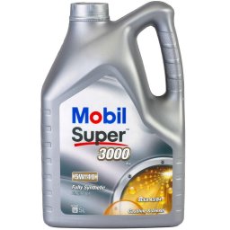Ulei Mobil Super 3000 5W40 5L, MB 229.3, VW 50200, BMW LL01, Porsche A40, PSA B71 2296 RN0710 / RN0700, GM-LL-B-025, ACEA A3/B3, A3/B4, API SN/SM, CF