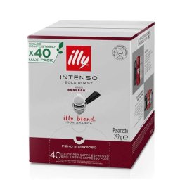 Cafea illy Espresso ESE INTENSO cu cofeina 40 monodoze ambalate individual