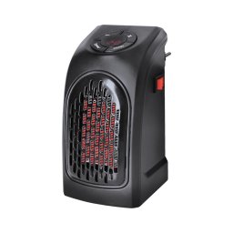 Miniventilator cu element de încălzire ceramic, pentru priză Solight KP09 350W/230V