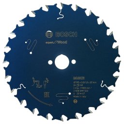 Panza de fierastrau circular pentru lemn, 165 x 20 x 2.6 mm, 24 dinti
