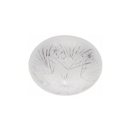 Abajur de rezervă din sticlă pentru plafonieră Kemar OURO EAGLE E27 alb