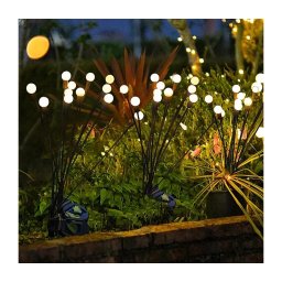 Corp de iluminat LED solar decorativ 8xLED/1,2V 3000K 73 cm 600 mAh IP44