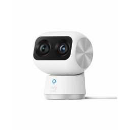 Camera de supraveghere Camera de supraveghere eufy Security S350 Interior, Dual Camera, Pan&Tilt, Rezolutie 4K UHD, 8× Zoom, 360° PTZ, AI, Dual-Band Wi-Fi