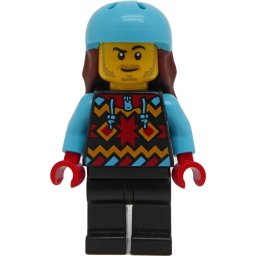 Lego Minifigures cty1633 - Snowboarder