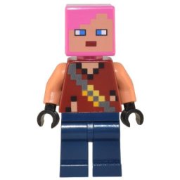Lego Minifigurină Minecraft min133 - Vanator de zombie