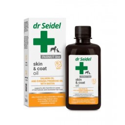 Ulei pentru cazurile de dermatoza si cadere a parului, Skin coat oil, Dr. Seidel, 250 ml