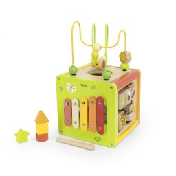 Cub cu activitati 5-in-1, viga