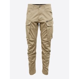 G-STAR Pantaloni cu buzunare 'Zip 3D Regular Tapered Pants' nisipiu