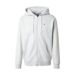 Tommy Jeans Hanorac gri deschis