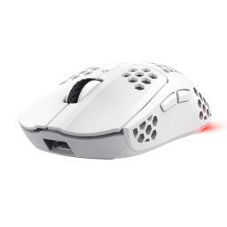 Mouse 929W Helox – Mouse gaming wireless, 2.4 GHz, optic 19.000 DPI, 6 butoane + scroll, lightweight, alb