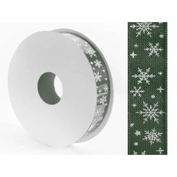 Rola material textil verde+stelute pentru aranjamente florale