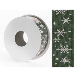 Rola material textil verde+stelute pentru aranjamente florale