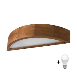Aplică Brilagi CARVALHO 1xE27/60W/230V stejar