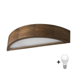 Aplică LED Brilagi CARVALHO 1xE27/60W/230V nuc stejar