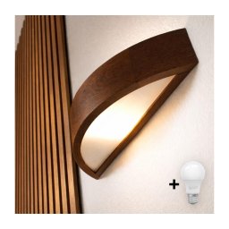 Brilagi - Aplica de perete LED CARVALHO 1xE27/15W/230V stejar-nuc