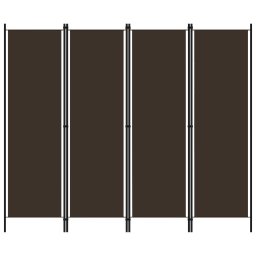 Paravan de camera cu 4 panouri, maro, 200 x 180 cm GartenMobel Dekor