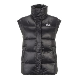 FILA Vestă 'LUZK' negru / alb