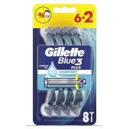 Gillette Aparat de ras Blue 3 Plus 8 buc Comfort
