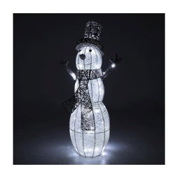 Decorațiune LED de Crăciun de exterior Retlux LED/3,6W/230V/alb rece 75 cm IP44 om de zăpadă