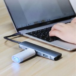 Purificator de aer USB Alb