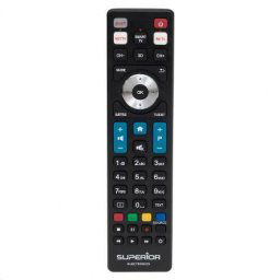 Telecomanda Universala Superior Compatibila Televizoare Philips Bateriile (2 x AAA) Neincluse Negru