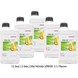 Ulei 1 L Honda 1 bax ( 12 buc ) pentru motoare in 4 timpi, 10W30 , cod 08221-888-101HE