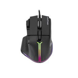 Mouse MARROK-B 12000 DPI, USB, Iluminare RGB, Negru