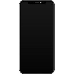 Piese si componente Display - Touchscreen JK pentru Apple iPhone XS Max, Tip LCD In-Cell, Cu Rama, Negru