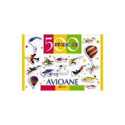 500 stickere. Avioane