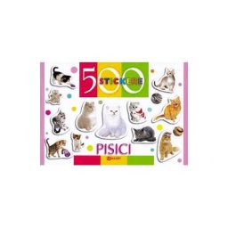 500 stickere. Pisici