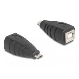 Adaptor USB-B 2.0 la micro USB-B 5 pini M-T, Delock 67201