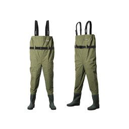Wader/cizme piept/salopetă pentru rau Delphin CLASSA, taslon/PVC