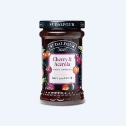 Gem Superfruits de Cirese si Acerola Fara Zahar Adaugat, 170 g, St Dalfour