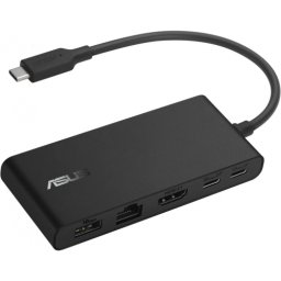 Dual 4K USB-C Dock DC201 USB 3.0 HDMI Negru