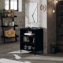 Servanta, negru, 57x35x70 cm, PAL GartenMobel Dekor