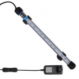 Lampa cu LED pentru acvariu, albastru, 28 cm GartenMobel Dekor