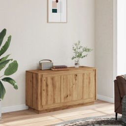 Servanta, stejar artizanal, 102x35x55 cm, lemn prelucrat GartenMobel Dekor