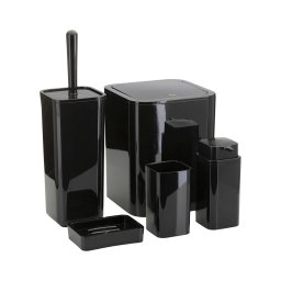 Set de baie SIERRA 5 buc. negru
