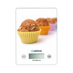 Cântar digital de bucătărie 2xAAA, model muffin