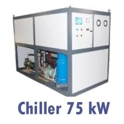 Chiller de apă industrial 75 kW