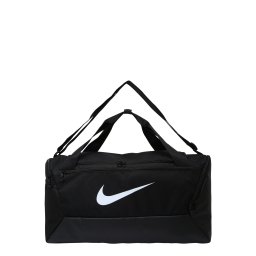 NIKE Geantă sport 'Brasilia 9.5' negru / alb natural