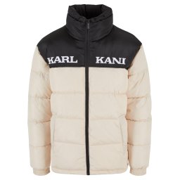 Karl Kani Geacă de iarnă 'Essential' nisipiu / negru