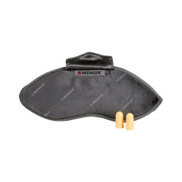 Mască de dorit gri + dopuri de urechi Wenger